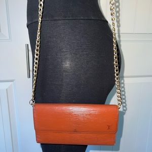 ❌‼️SOLD‼️AUTHENTIC✅Louis Vuitton Epi Porte Tresor international long Wallet